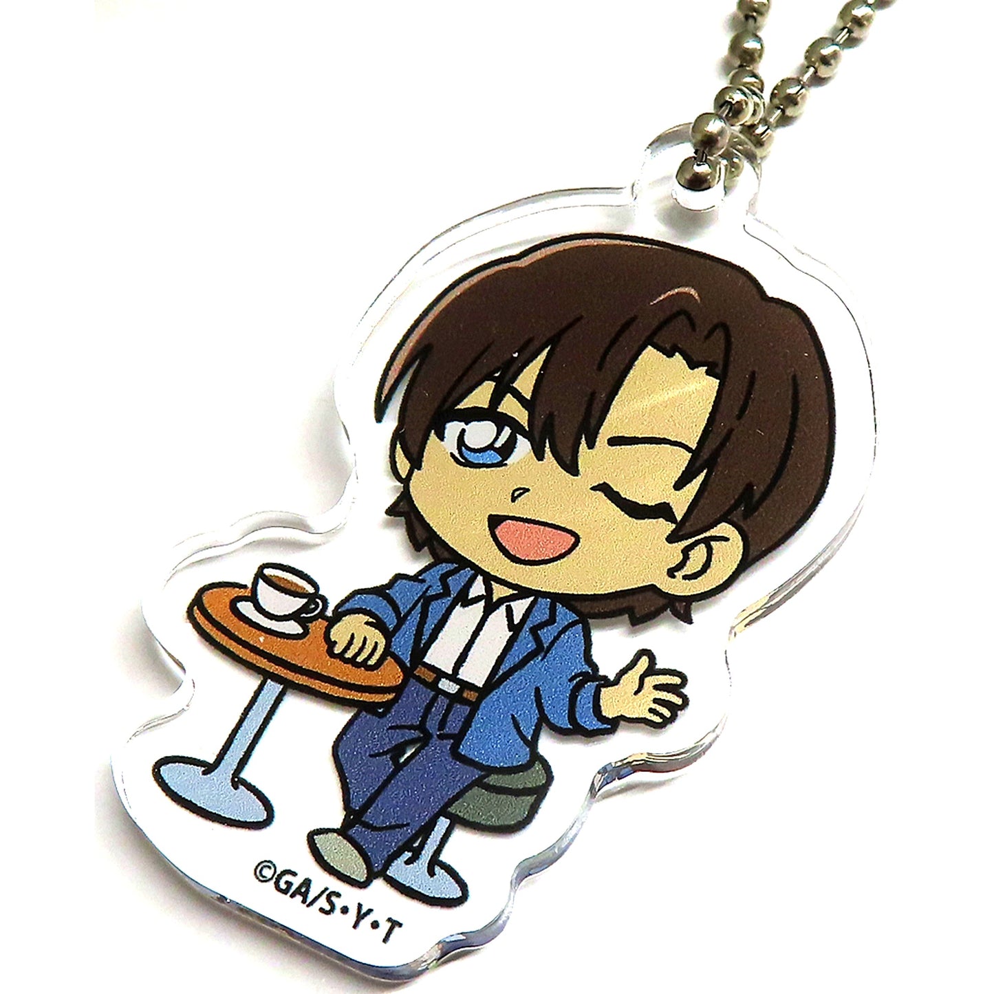 Kenji Hagiwara Detective Conan Acrylic Keychain Detective Conan Land x Diversity Tokyo Plaza [USED]