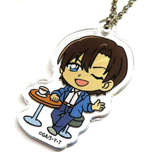 Kenji Hagiwara Detective Conan Acrylic Keychain Detective Conan Land x Diversity Tokyo Plaza [USED]