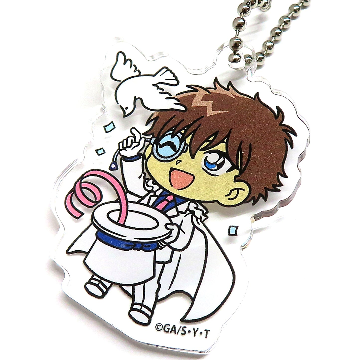 Kaito Kid Detective Conan Land x DiverCity Tokyo Plaza Acrylic Keychain [USED]