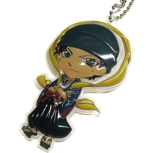 Shuichi Akai Detective Conan Original Puffy Acrylic Keychain Detective Conan Land x Diversity Tokyo Plaza Puzzle Cross Chain Ball Drop Challenge Prize [USED]
