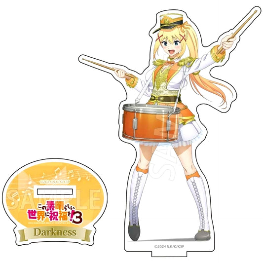 Darkness Acrylic Stand Marching KonoSuba: God's Blessing on this Wonderful World! 3 [USED]