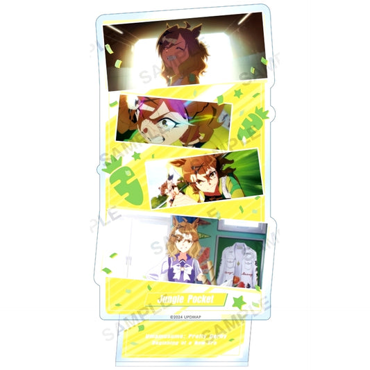 Jungle Pocket Scene Shot Acrylic Stand Uma Musume Pretty Derby Movie Beginning of a New Era [USED]