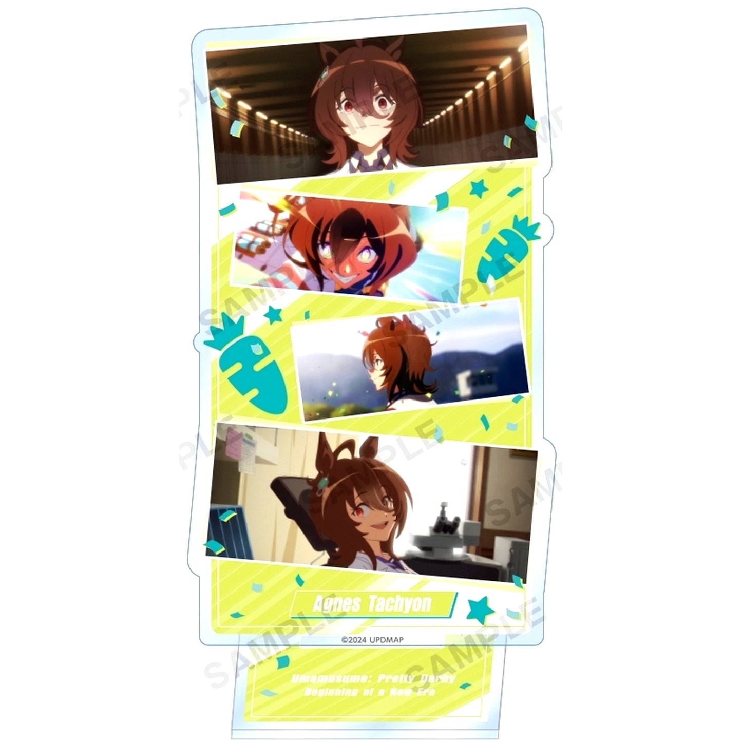 Agnes Tachyon Movie Uma Musume Pretty Derby Beginning of a New Era Scene Shot Acrylic Stand [USED]
