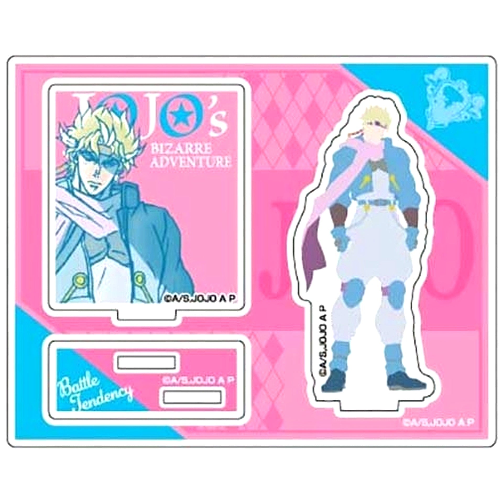 Caesar A. Zeppeli Acrylic Stand Collection Colored Shadow Play JoJo's Bizarre Adventure Part 1 Phantom Blood / Part 2 Battle Tendency [USED]