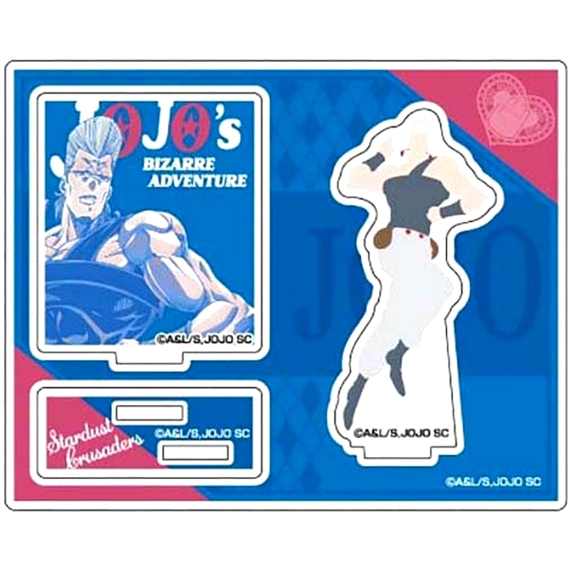 Jean Pierre Polnareff Acrylic Stand Collection Colored Shadow Play JoJo's Bizarre Adventure Part 3 Stardust Crusaders [USED]