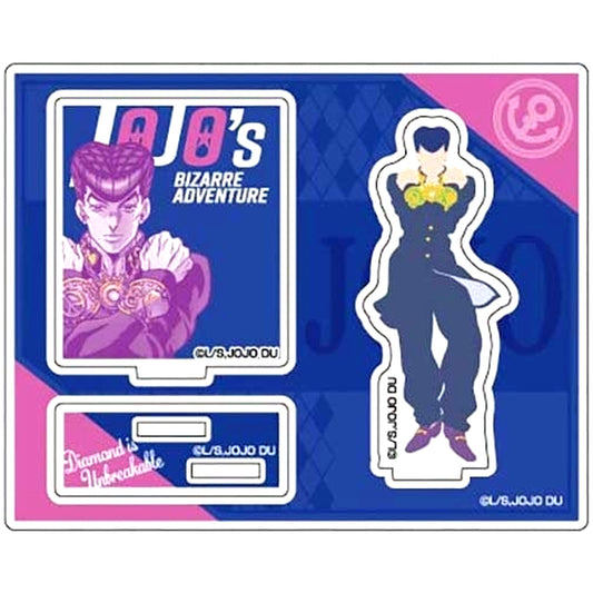 Josuke Higashikata JoJo's Bizarre Adventure Part 4 Diamond is Unbreakable Acrylic Stand Collection Colored Silhouette [USED]