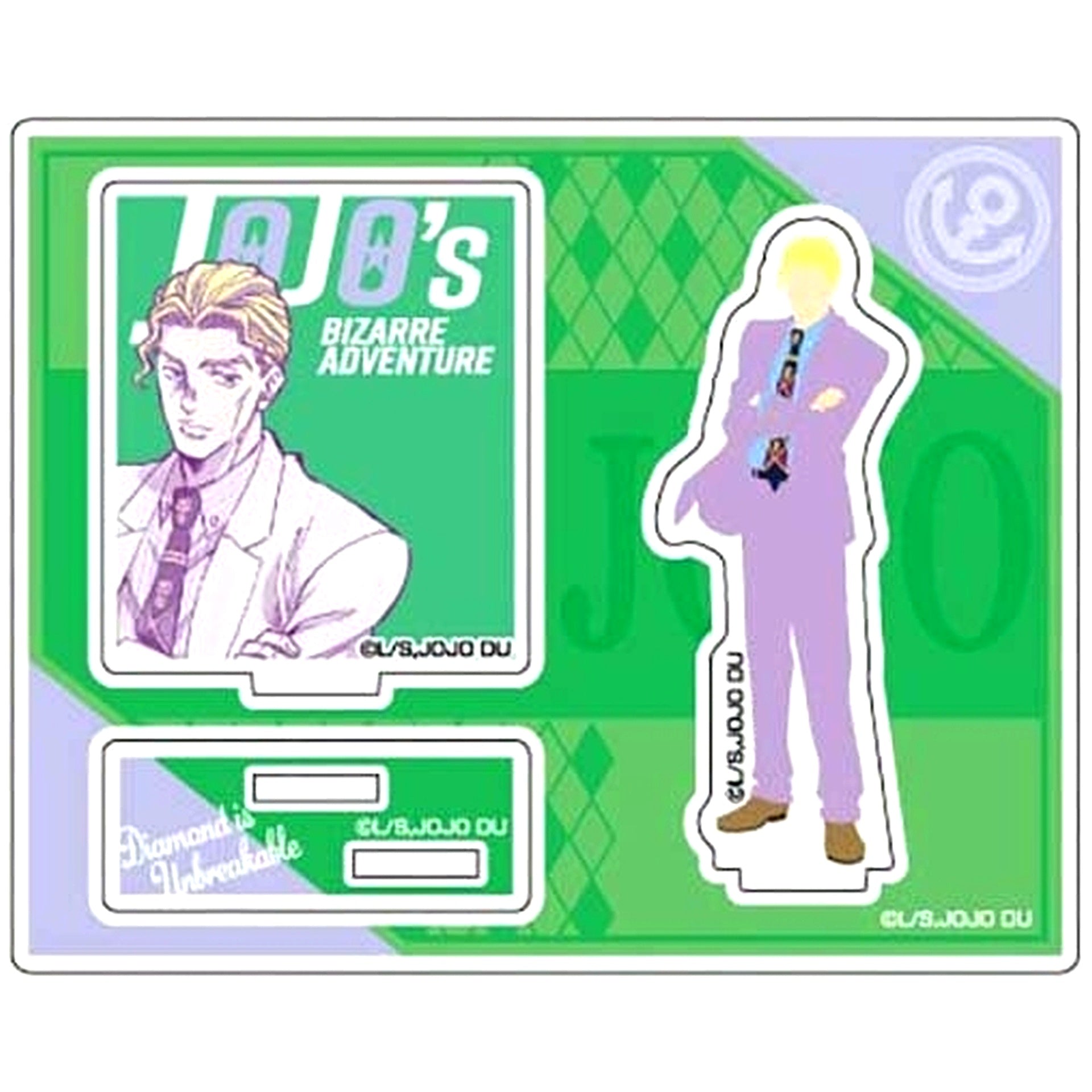 Yoshikage Kira JoJo's Bizarre Adventure Part 4 Diamond is Unbreakable Acrylic Stand Collection Colored Silhouette [USED]