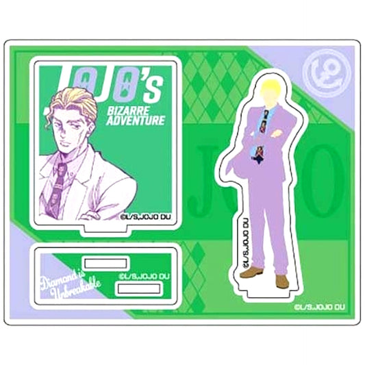 Yoshikage Kira JoJo's Bizarre Adventure Part 4 Diamond is Unbreakable Acrylic Stand Collection Colored Silhouette [USED]
