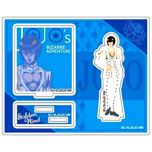 Bruno Bucciarati JoJo's Bizarre Adventure Part 5: Golden Wind Acrylic Stand Colored Silhouette [USED]