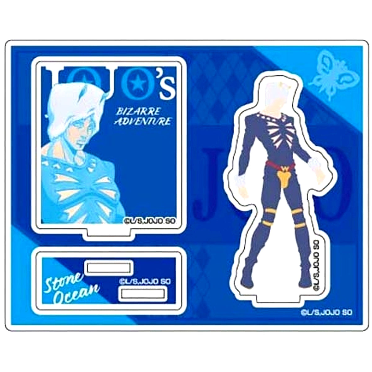Weather Report JoJo's Bizarre Adventure Part 6: Stone Ocean Acrylic Stand Colored Silhouette [USED]