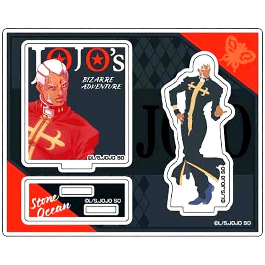 Enrico P Acrylic Stand Collection Colored Shadow Play JoJo's Bizarre Adventure Part 6 Stone Ocean [USED]
