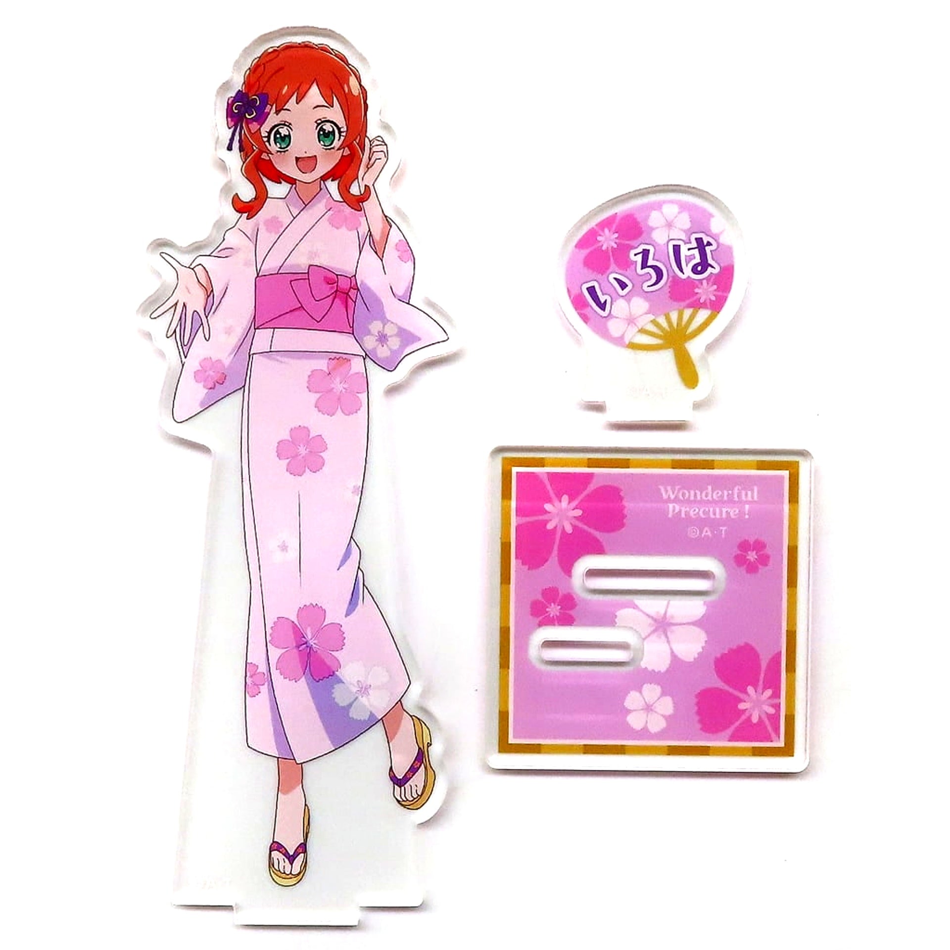 Iroha Inukai Wonderful Precure Acrylic Stand Summer Wonderful [USED]