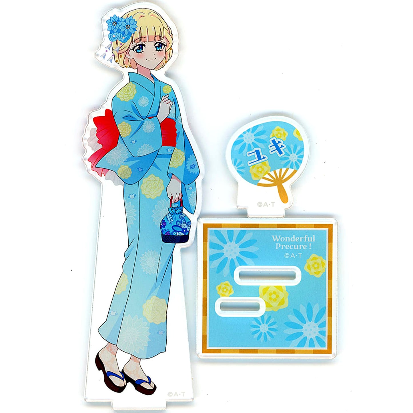 Yuki Nekoyashiki Wonderful Precure Acrylic Stand Summer Wonderful [USED]