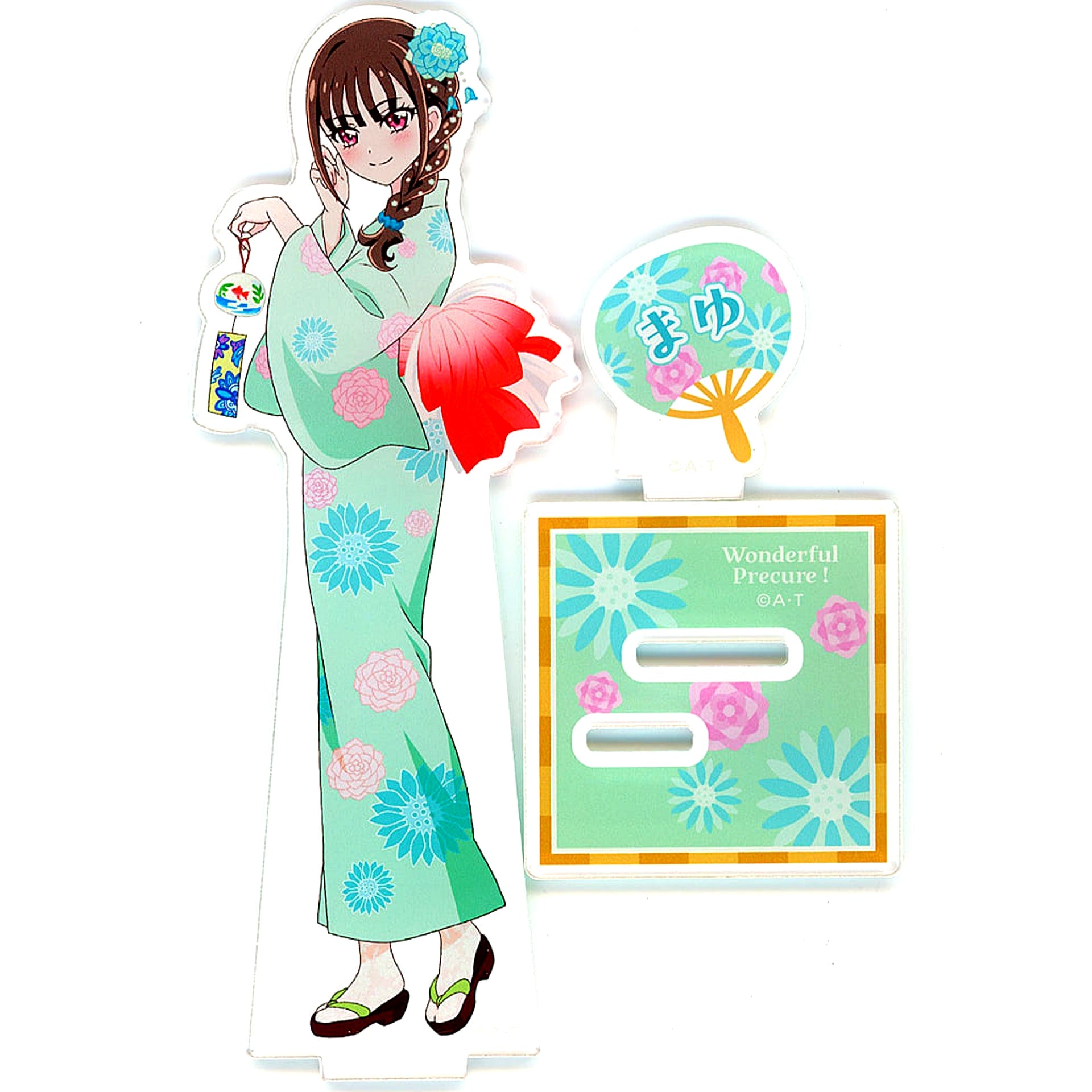 Mayu Nekoyashiki Wonderful Precure Acrylic Stand Summer Wonderful [USED]