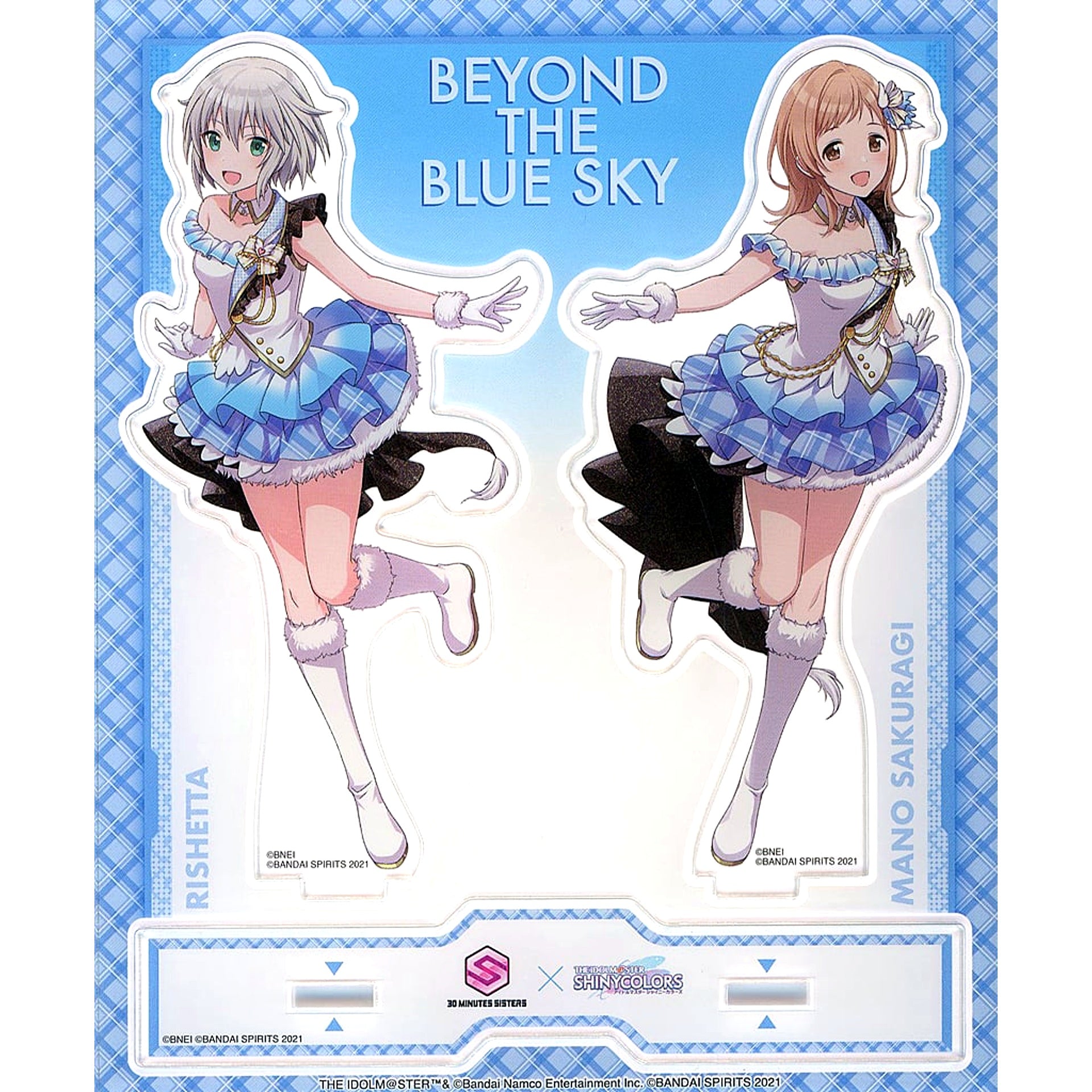 Richetta x Mano Sakuragi Beyond the Blue Sky THE IDOLM@STER SHINY COLORS x 30MS Acrylic Stand [USED]