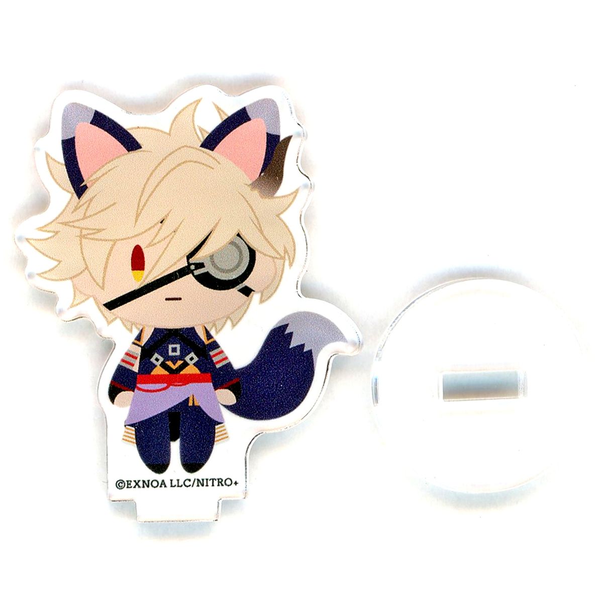 Onimaru Kunitsuna Touken Ranbu ONLINE Mini Acrylic Stand Otomo Sanpo Kitsune Gear Group A Special Exhibition Learn Japanese Swords and the Future with Touken Ranbu Secrets of Touken Danshi [USED]