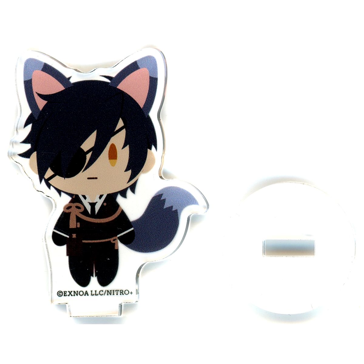 Shokudaikiri Mitsutada Touken Ranbu ONLINE Mini Acrylic Stand Otomo Walk Fox Gear Group D [USED]