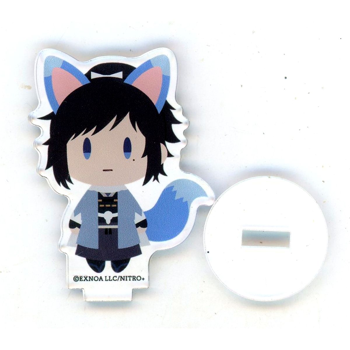 Yamatonokami Yasusada Touken Ranbu ONLINE Special Exhibition Learn Japanese Swords and the Future Secrets of Touken Danshi Mini Acrylic Stand Otomo Sanpo Kitsune Gear Group D [USED]