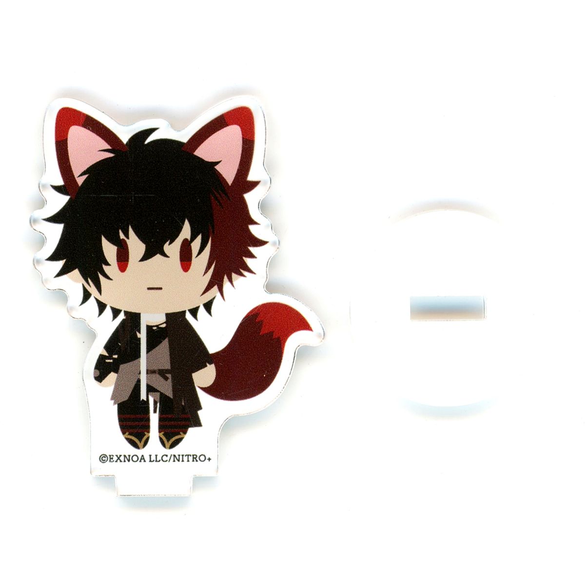 Hizen Tadahiro Touken Ranbu ONLINE Mini Acrylic Stand Otomo Sanpo Kitsune Gear Group H Special Exhibition Learn Japanese Swords and the Future with Touken Ranbu Secrets of Touken Danshi [USED]