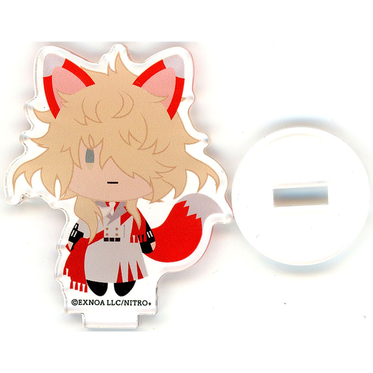 Ichimonji Norimune Touken Ranbu ONLINE Mini Acrylic Stand Otomo Sanpo Kitsune Gear Group I Special Exhibition Learn Japanese Swords and the Future with Touken Ranbu Secrets of Touken Danshi [USED]