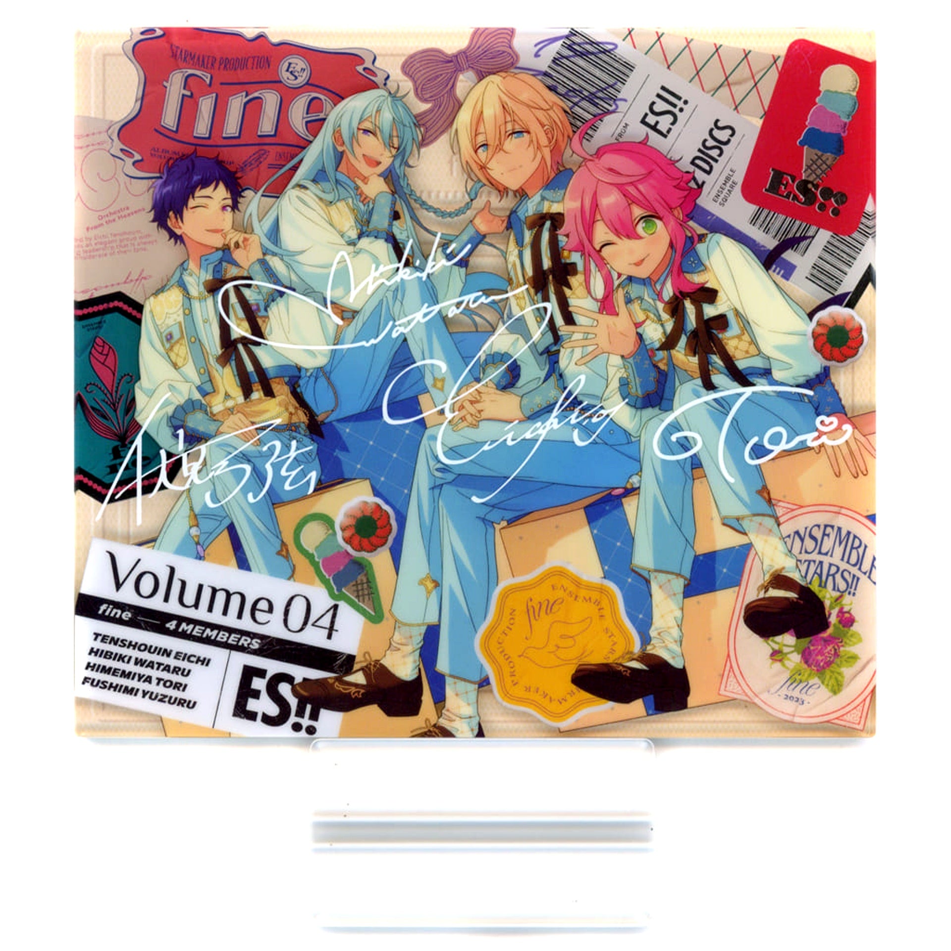 fine Ensemble Stars!! Acrylic Art ALBUM SERIES TRIP [USED]