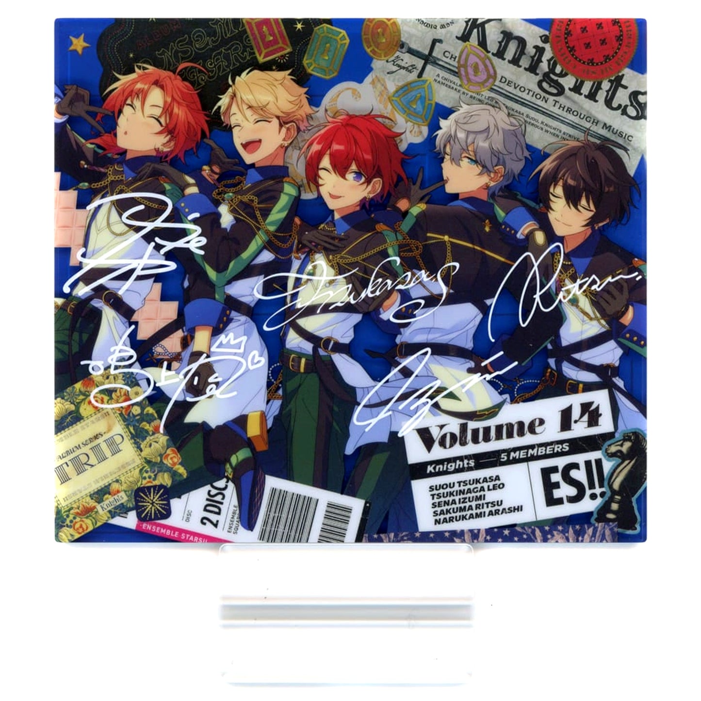 Knights Ensemble Stars!! ALBUM SERIES TRIP Acrylic Art [USED]