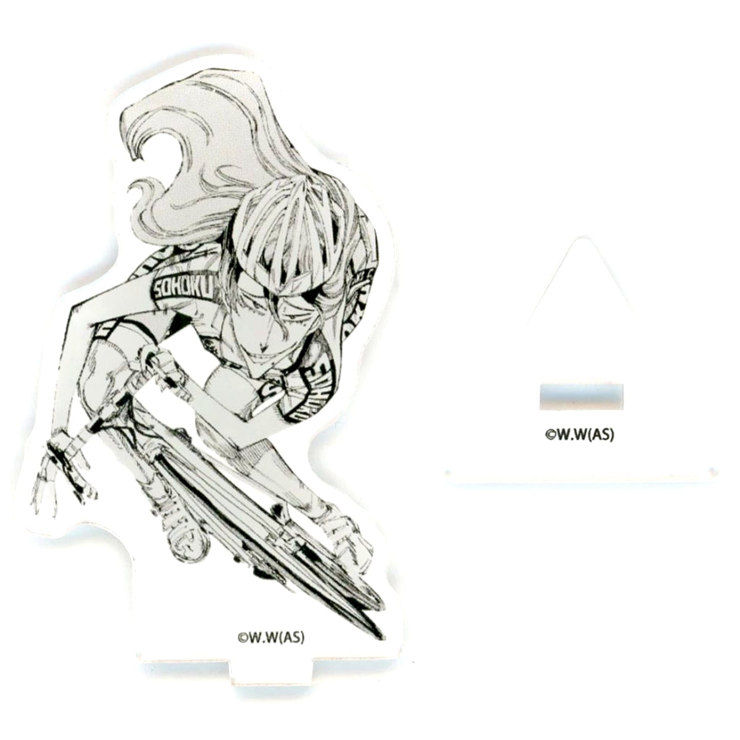 Yusuke Makishima Acrylic Stand Bonus for Lets Summon Giant Midousuji to Super Yowamushi Pedal Exhibition Crowdfunding Reward Serialization 15th Anniv [USED]