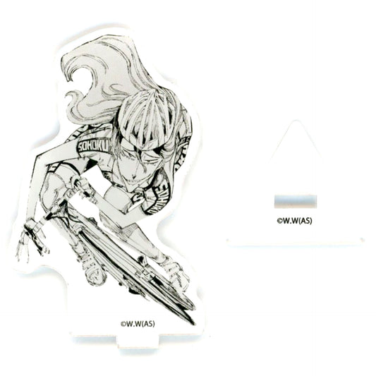 Yusuke Makishima Acrylic Stand Bonus for Lets Summon Giant Midousuji to Super Yowamushi Pedal Exhibition Crowdfunding Reward Serialization 15th Anniv [USED]
