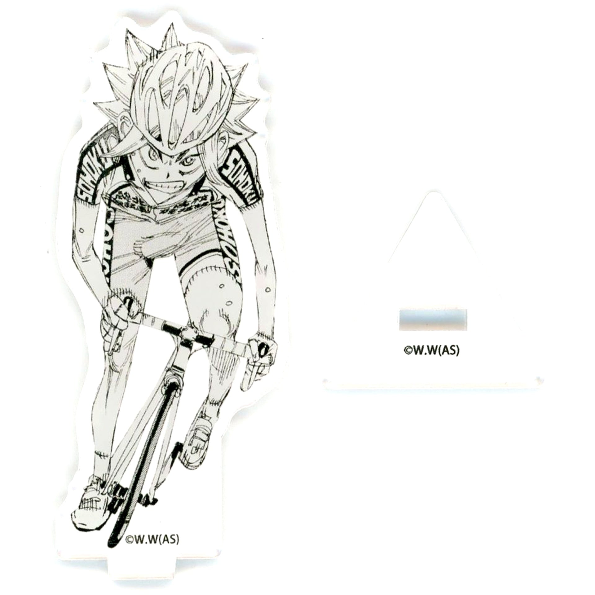 Issa Kaburagi Acrylic Stand Bonus for Lets Summon Giant Midousuji to Super Yowamushi Pedal Exhibition Crowdfunding Reward Serialization 15th Anniv [USED]