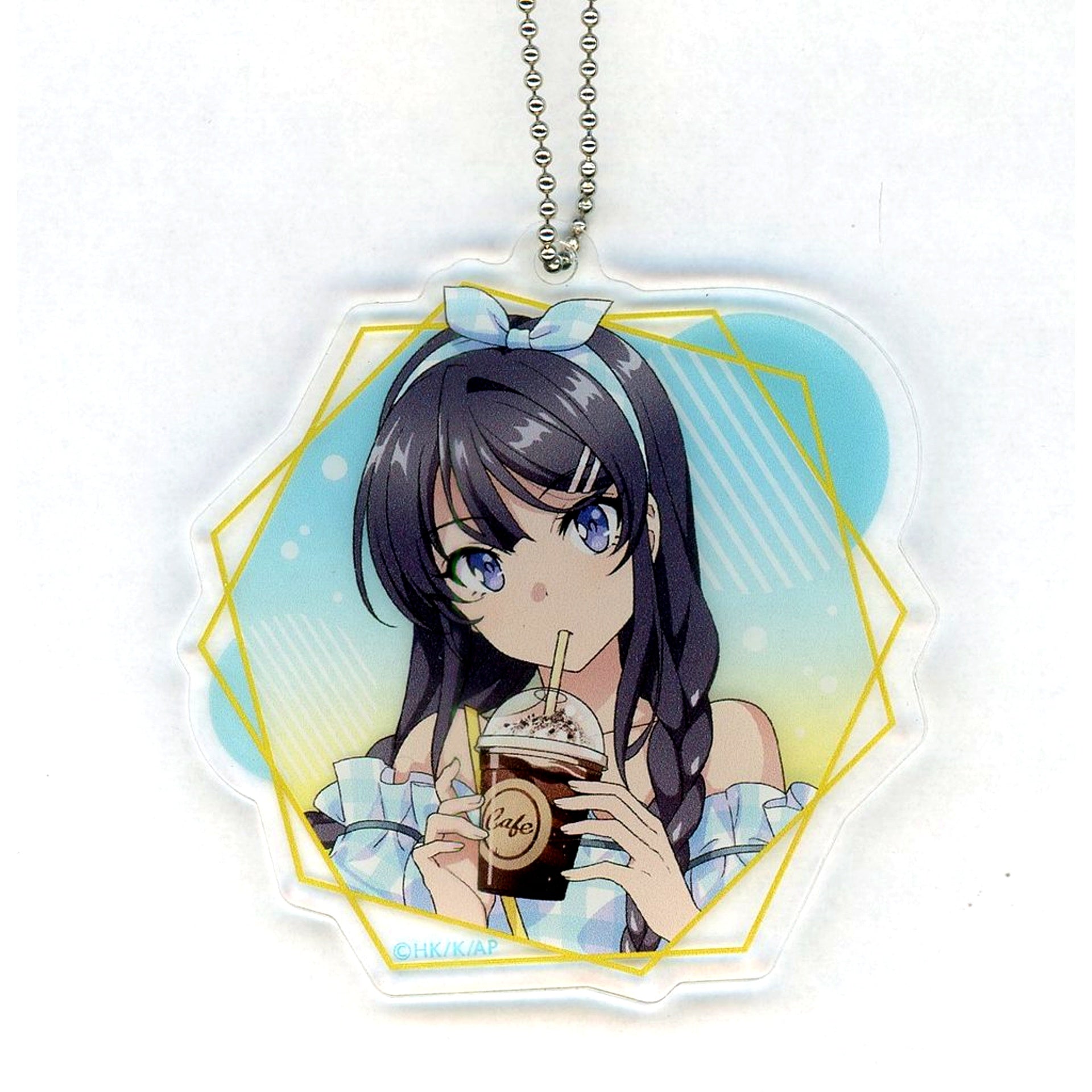 Mai Sakurajima SUMMER A Acrylic Keychain Kujicolle Rascal Does Not Dream Series Mai Sakurajima Coordinate Selection Prize C-2 [USED]