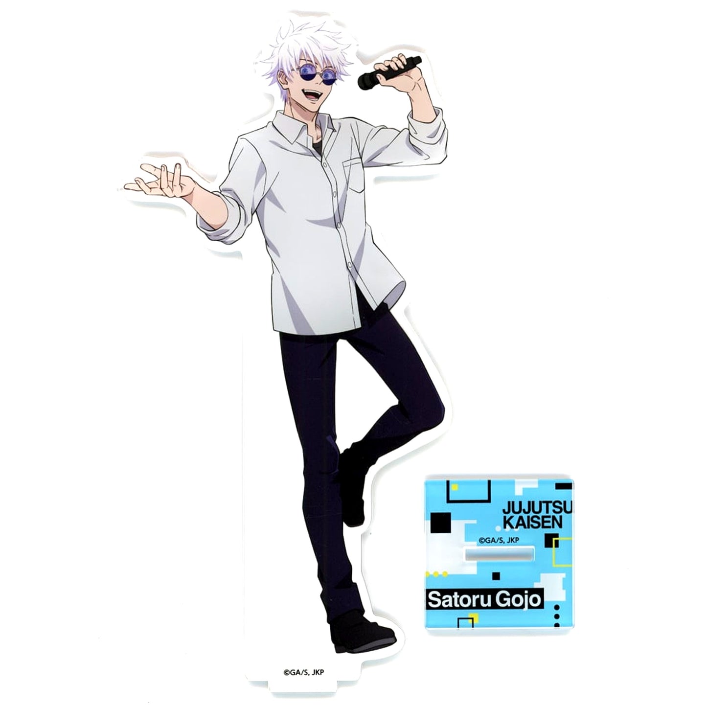 Satoru Gojo Acrylic Stand Jujutsu Kaisen Hidden Inventory Premature Death x Manekineko [USED]