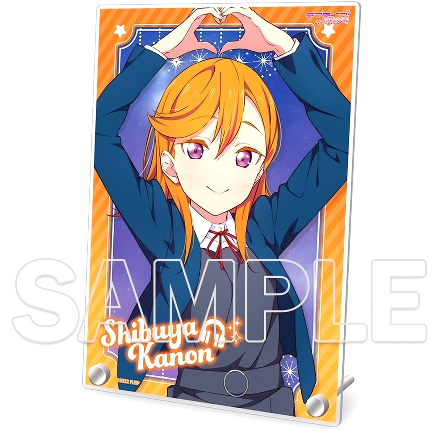 Kanon Shibuya Acrylic Plate Ver. heartmark Love Live! Superstar!! [USED]