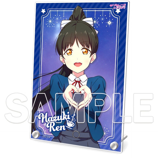 Ren Hazuki Love Live! Superstar!! Acrylic Plate Ver. heartmark [USED]