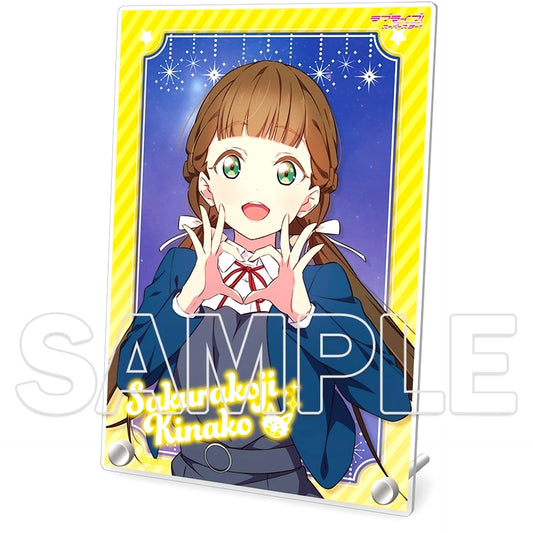 Kinako Sakurakoji Love Live! Superstar!! Acrylic Plate Ver. heartmark [USED]