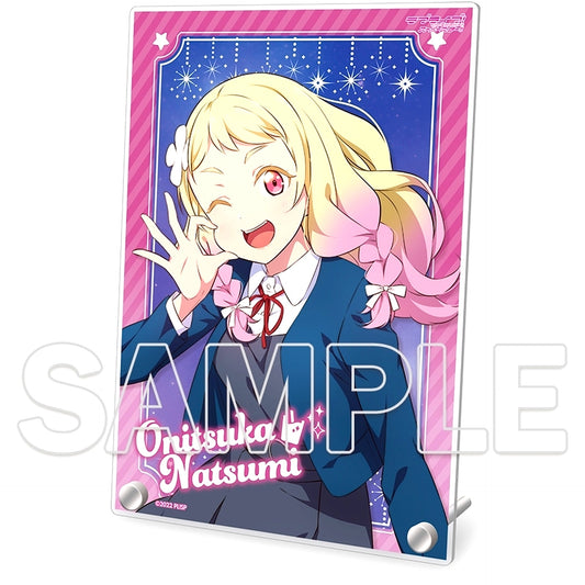 Natsumi Onitsuka Ver. Heartmark Acrylic Plate Love Live! Superstar!! [USED]