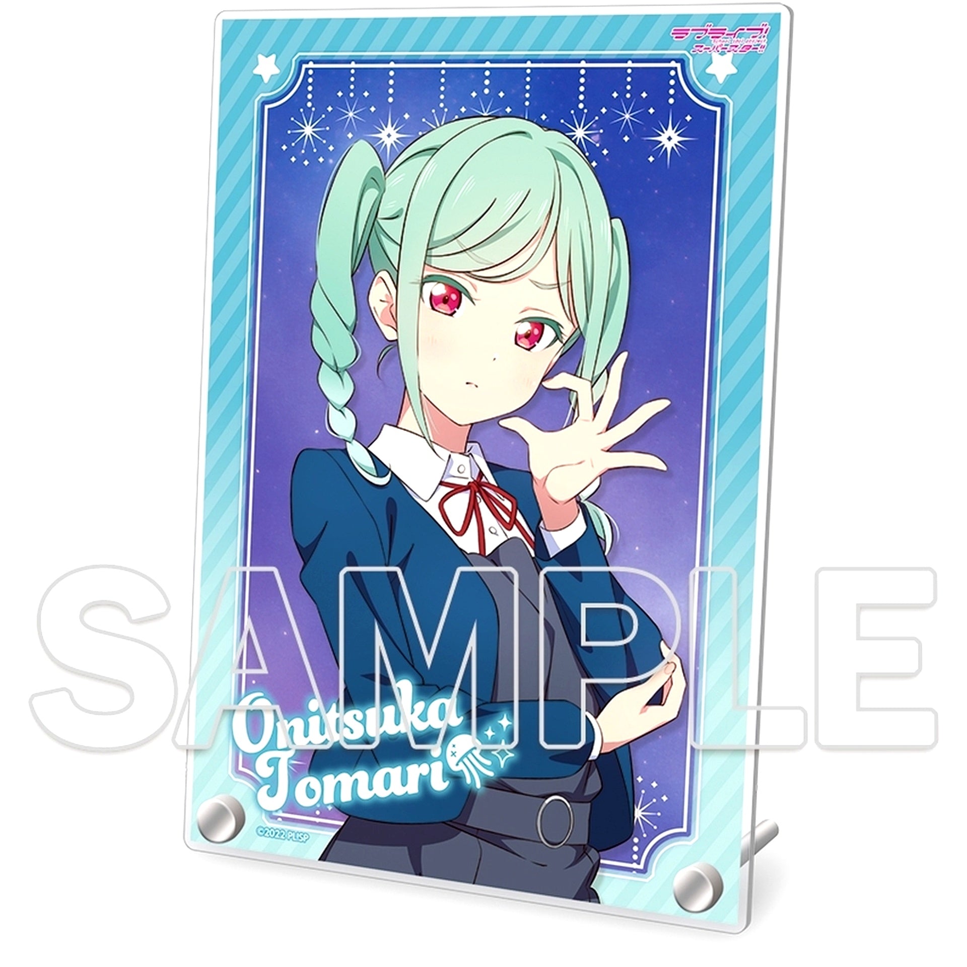 Tomari Onitsuka Ver.heartmark Acrylic Plate Love Live! Superstar!! [USED]