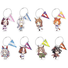 Umamusume: Pretty Derby Special Week & Others All 8 Types Set 2.5 Acrylic Stand Collection Acrylic Stands [USED]