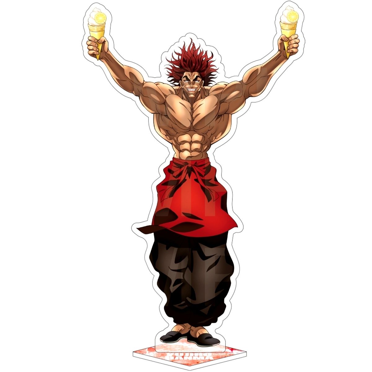 Yujiro Hanma Acrylic Stand Baki Hanma [USED]