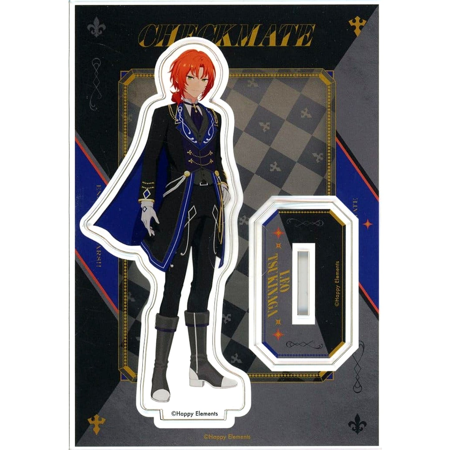 Leo Tsukinaga Ensemble Stars!! Reminiscence Selection 'Checkmate' Acrylic Stand [USED]