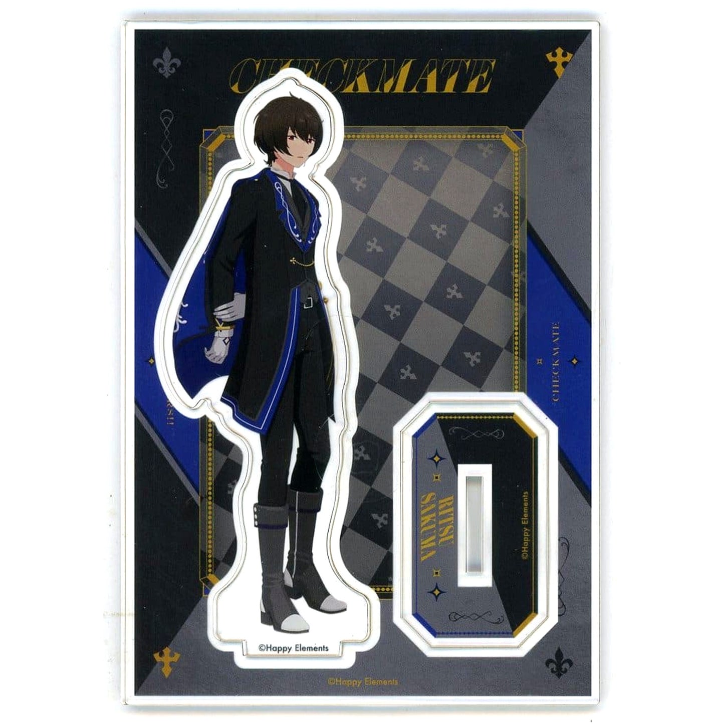 Ritsu Sakuma Ensemble Stars!! Reminiscence Selection 'Checkmate' Acrylic Stand [USED]