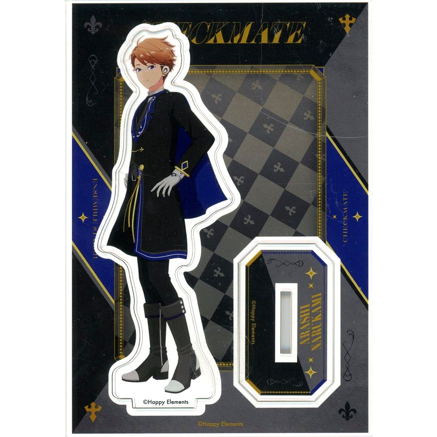Arashi Narukami Ensemble Stars!! Reminiscence Selection Checkmate Acrylic Stand [USED]