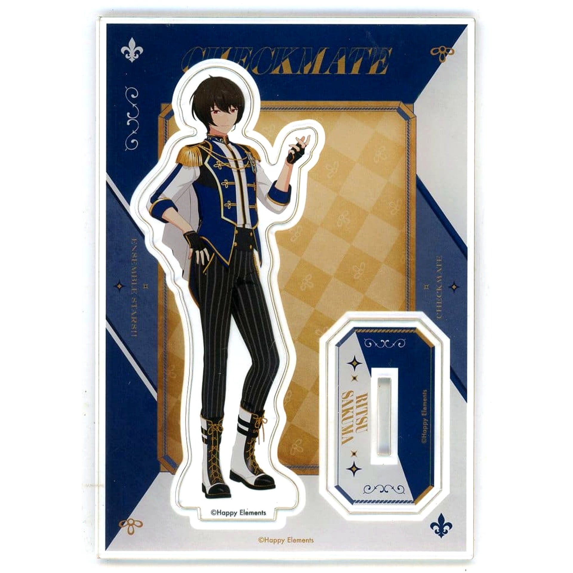 Ritsu Sakuma Knights Ensemble Stars!! Reminiscence Selection Checkmate Acrylic Stand [USED]
