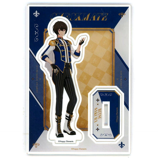 Ritsu Sakuma Knights Ensemble Stars!! Reminiscence Selection Checkmate Acrylic Stand [USED]