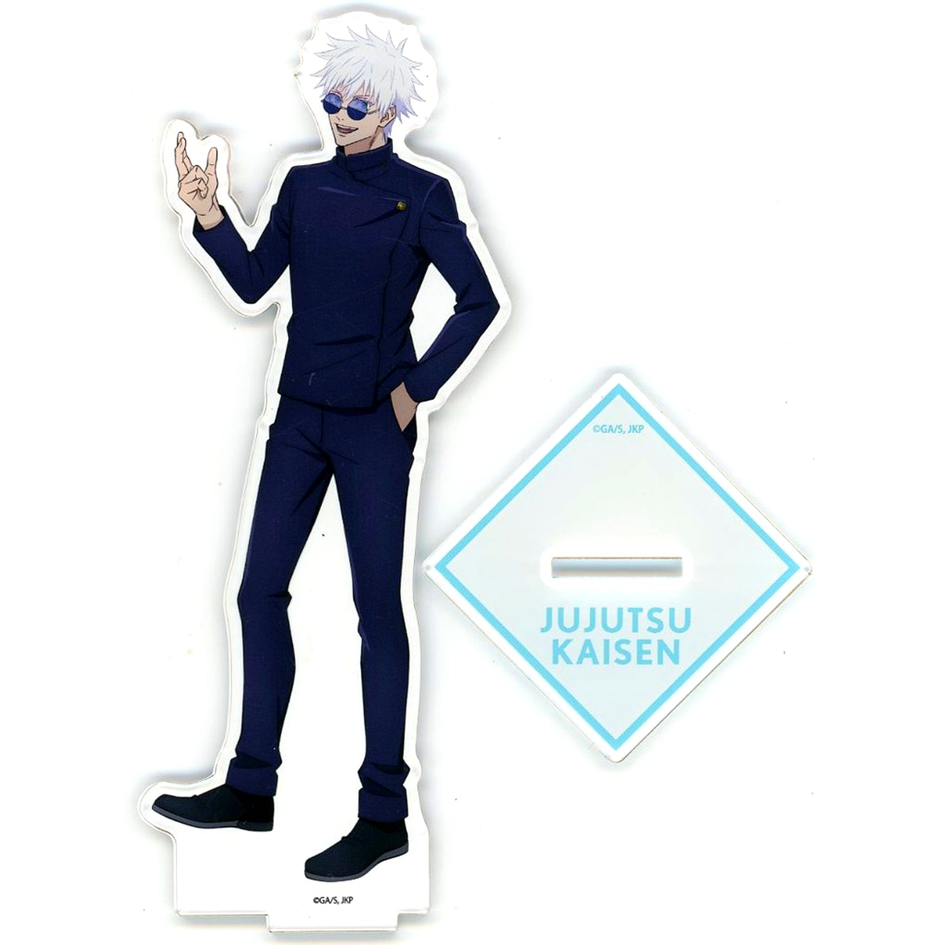 01. Satoru Gojo - Newly Drawn Illustration Acrylic Stand Jujutsu Kaisen Season 2 Hidden Inventory / Premature Death [USED]