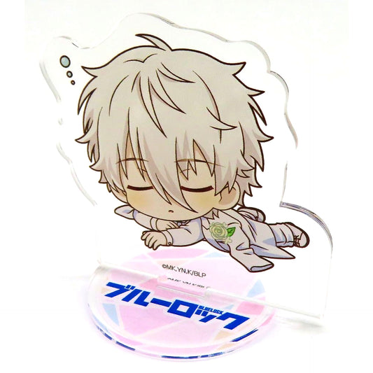 Seishiro Nagi White Suit Ver. Blue Lock x PRINCESS CAFE Acrylic Stand [USED]