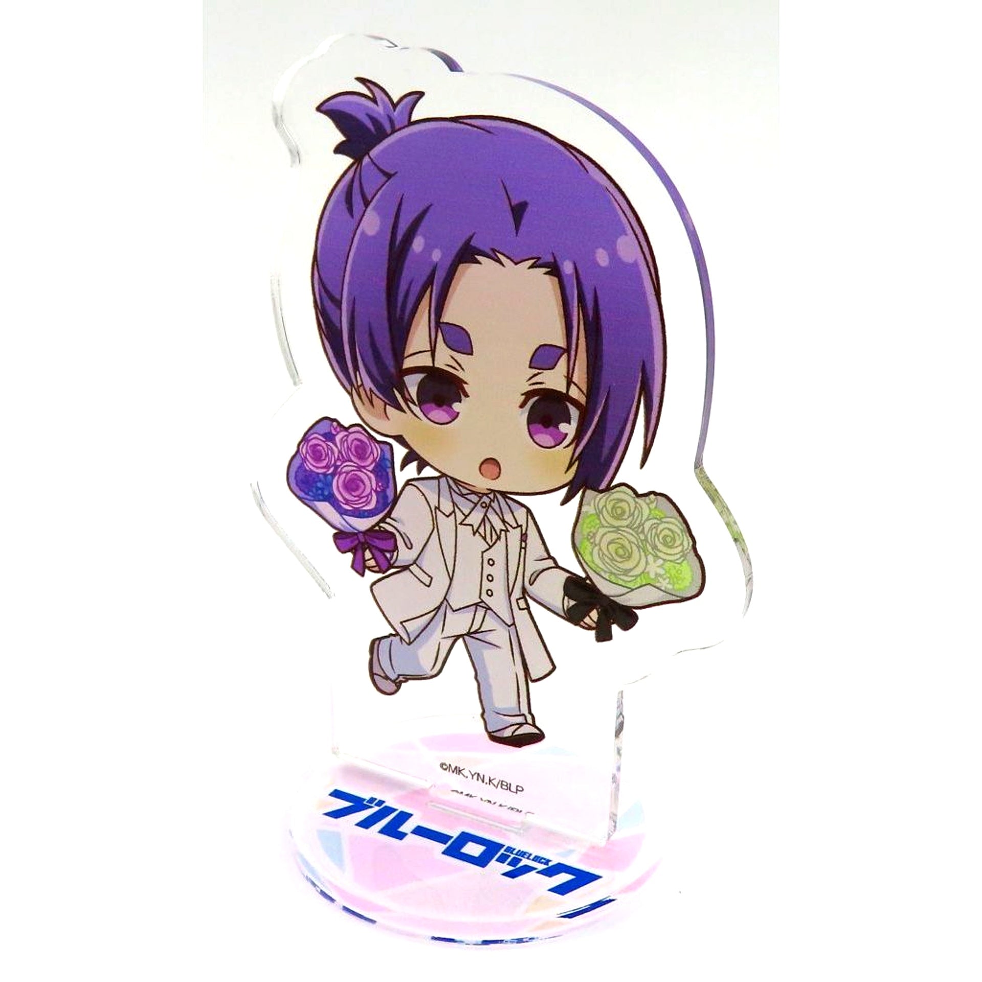 Reo Mikage Blue Lock Princess Cafe White Suit Ver. Acrylic Stand [USED]
