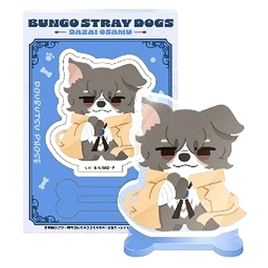 Osamu Dazai x Border Collie Bungo Stray Dogs Dobutsu Forze Acrylic Stand Collection [USED]