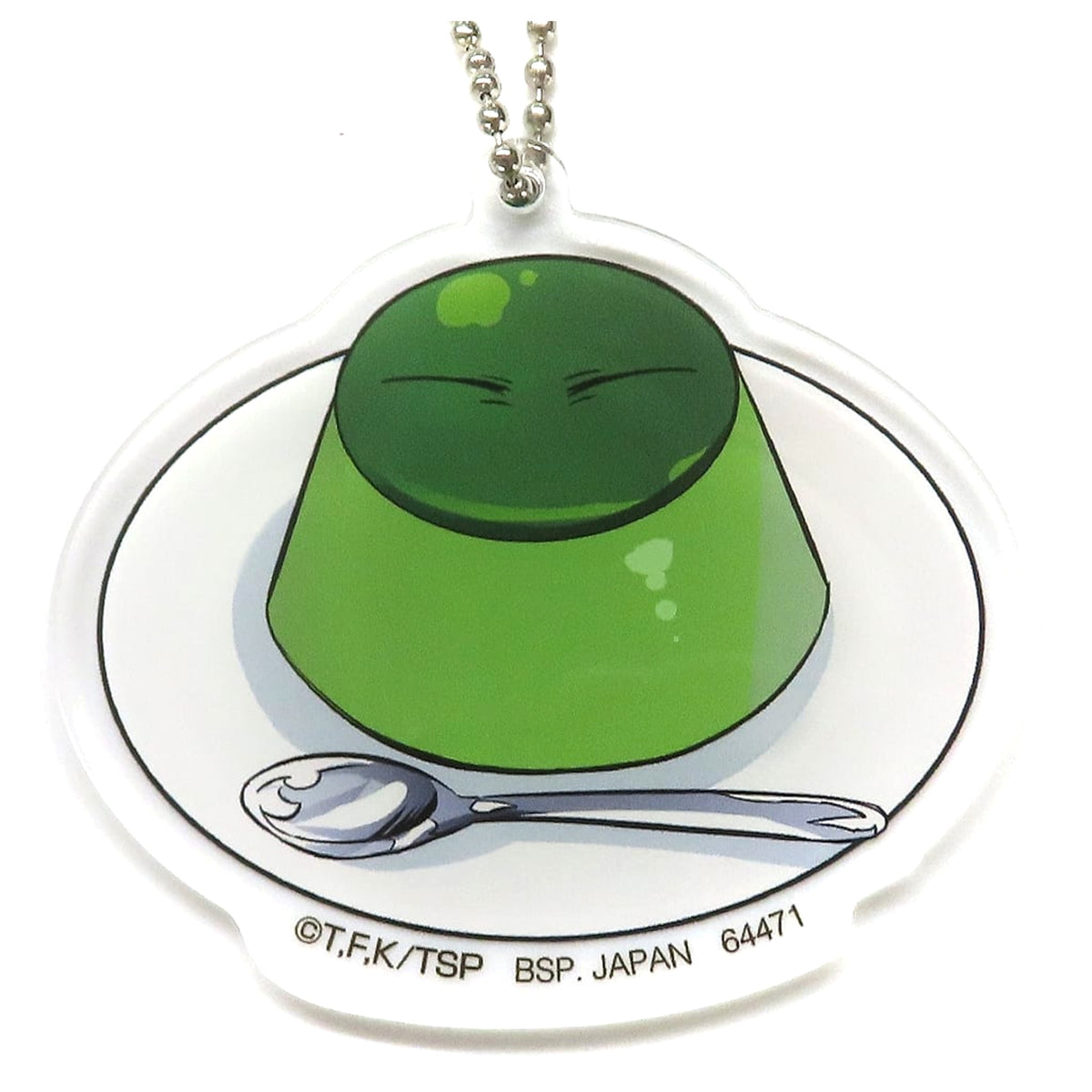 That Time I Got Reincarnated as a Slime Rimuru Tempest Matcha Pudding Ichiban Kuji Saint and Demon Battle Various Delicious Rimuru Charms Prize D [USED]