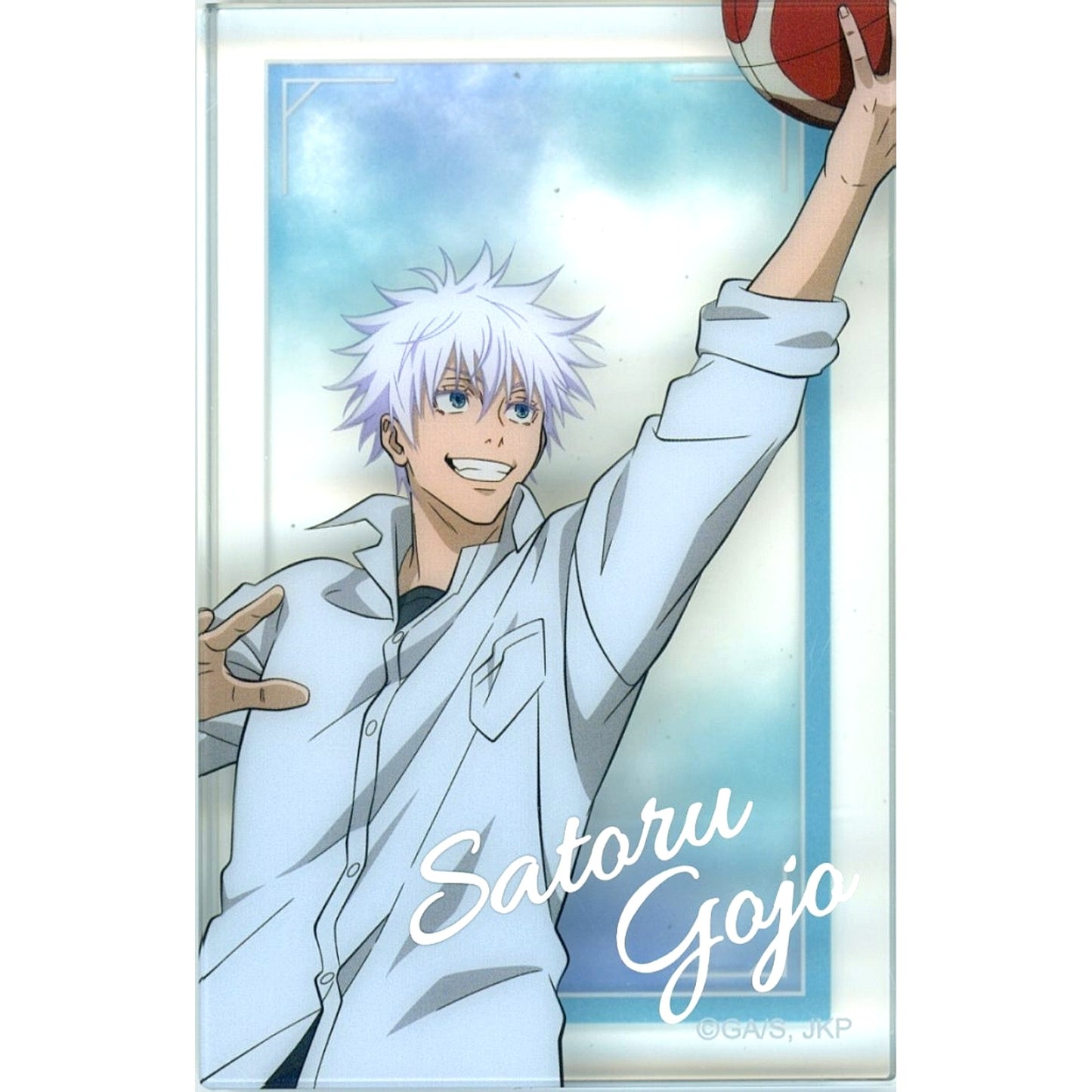 Satoru Gojo Acrylic Block Basketball Ver. Jujutsu Kaisen Hidden Inventory Premature Death [USED]