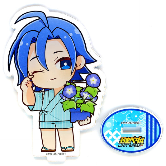 Sangaku Manami Mini Character Acrylic Stand Yowamushi Pedal LIMIT BREAK x Princess Cafe Summer Cheer Squad Cafe [USED]